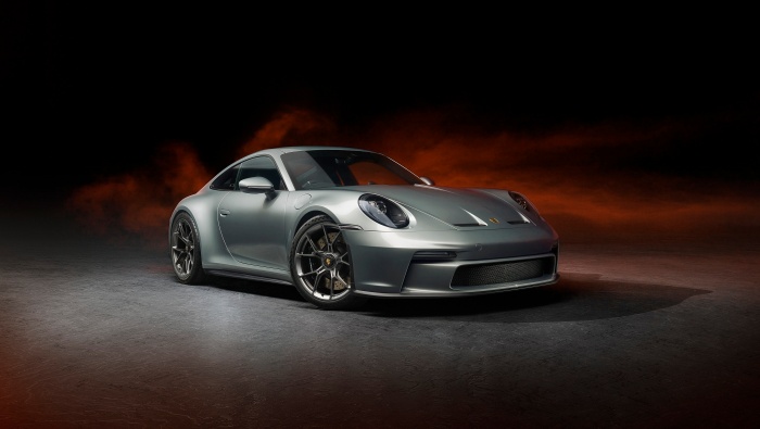 Porsche 911GT3 silver cool computer wallpaper