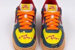 Partial details of the Nike Air Force 1 Chucky model