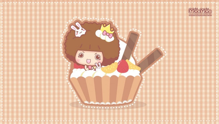 Cute Mousse Mousse Cartoon Picture Wallpaper