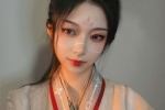Imitation Liu Yexi makeup ancient style beauty mobile wallpaper