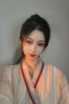 Imitation Liu Yexi makeup ancient style beauty mobile wallpaper