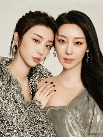 趙小棠母女九號摩登雜誌寫真