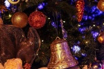 Christmas bells decoration background picture mobile wallpaper