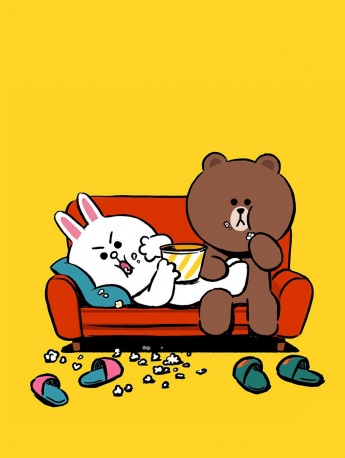 Brown bear coney rabbit sally chicken mobile wallpaper