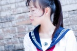 Pure beauty student girl sexy uniform seduction photo