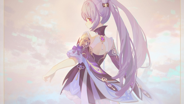 原神刻晴動漫卡通高清電腦壁紙