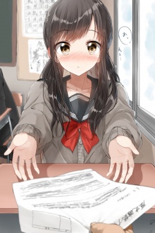 可爱唯美动漫少女手机壁纸