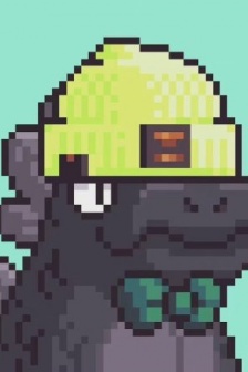 Luhan's same dinosaur head