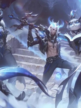 League of Legends EDG champion skin original painting