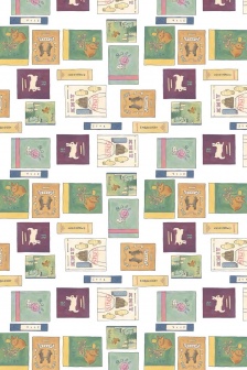 Cute healing and beautiful tiled mobile phone wallpaper