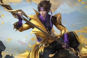 王者榮耀趙雲百木心槍高清桌麵壁紙