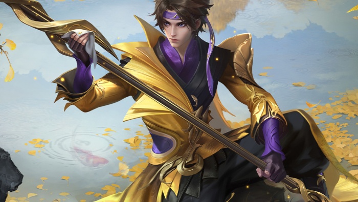 King of Glory Zhao Yun Baimu Xinqian HD desktop wallpaper