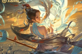King of Glory Da Qiao Bai Heliang Goddess HD desktop wallpaper