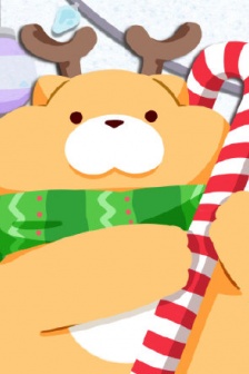 Christmas fat otter avatar