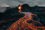 Volcano lava cool scenery wallpaper