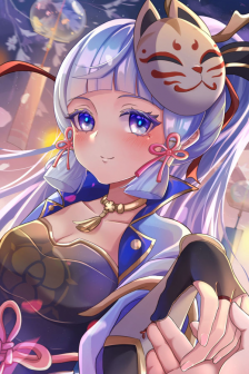 高清神里绫华手机壁纸