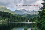 January 2022 lakes and mountains scenery calendar wallpaper