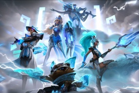 League of Legends DWG champion skin original painting