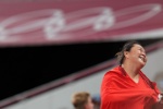 Wang Zheng women's hammer throw silver medal