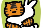 小兔子小老虎抱抱亲亲情侣头像
