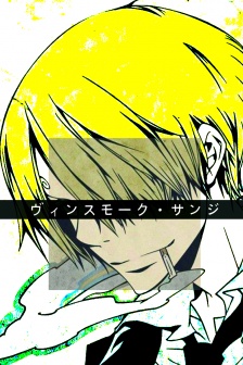 海賊王黑足山治手機壁紙圖片