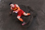 Zhu Yaming wins silver medal in men's triple jump