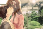 Anime couple hugging and kissing pictures desktop wallpaper