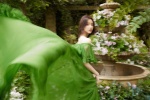 Chen Duling sexy photo in green dress