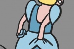 Disney princess scratching butt avatar