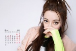 May 2021 Dilireba desktop calendar wallpaper