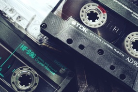 懷舊老磁帶圖片素材高清桌麵壁紙