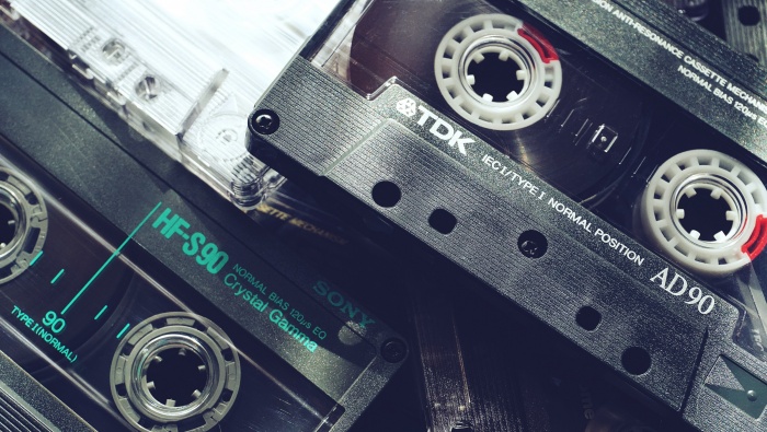 懷舊老磁帶圖片素材高清桌麵壁紙