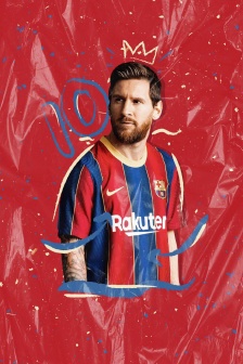 巴薩球員半身炫酷壁紙