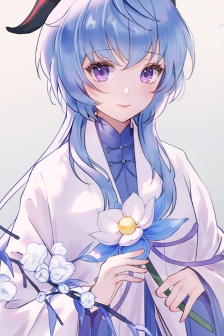 HD original god Ganyu mobile wallpaper