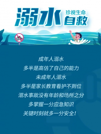 關於溺水如何自救急救知識