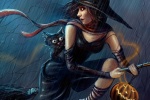 Halloween witch pictures HD mobile wallpaper