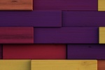 Colorful building blocks mobile wallpaper material