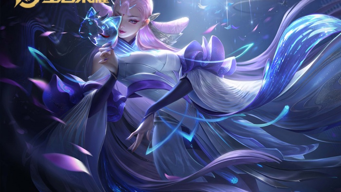 King of Glory Diao Chan Cat Shadow Phantom Dance HD Desktop Wallpaper