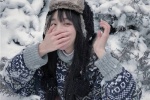 Girls' avatar pictures suitable for winter