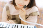 Electronic piano beauty sweet literary private photo