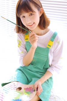 元气少女甜美写真手机壁纸