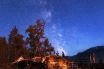 Starry sky night scene picture desktop wallpaper