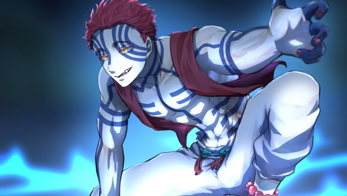 Demon Slayer: Kimetsu no Yaiba Yiwoza character computer wallpaper