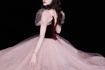 Song Yi sexy photo pictures in pink gauze skirt