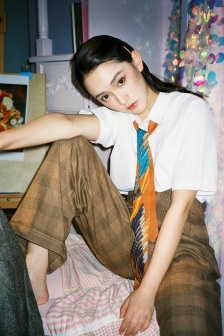 Beautiful college student sexy magazine style photo shoot