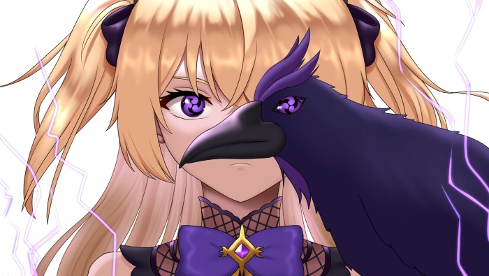 原神菲谢尔动漫卡通高清电脑壁纸