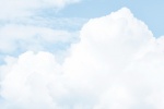 藍天白雲清新自然手機壁紙
