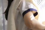 率性清新的美女诱惑性感制服写真