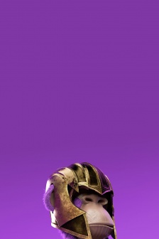 NFT virtual monkey mobile wallpaper