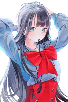 Very cute anime girl mobile wallpaper